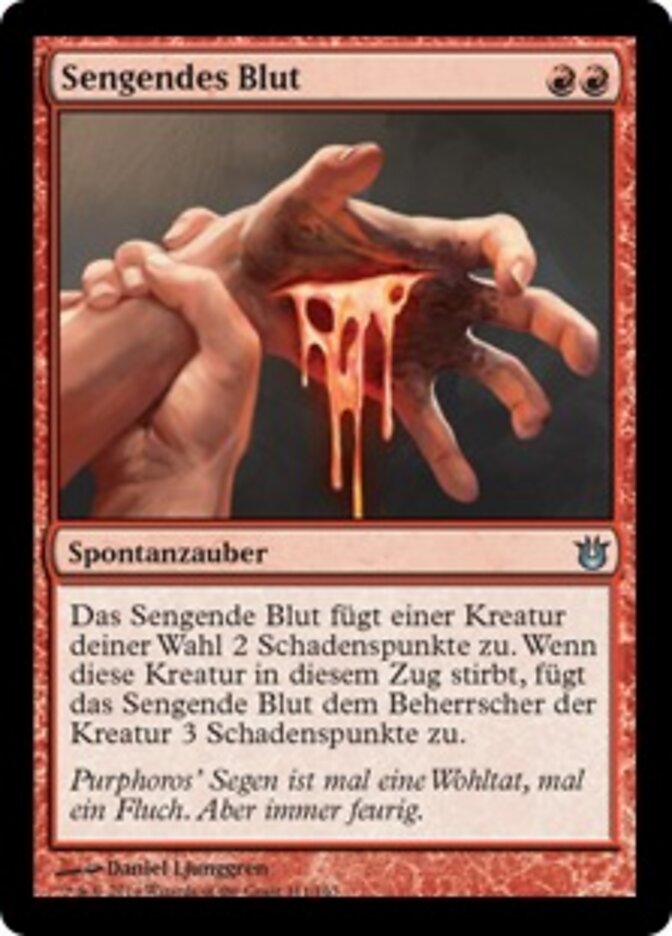Sengendes Blut