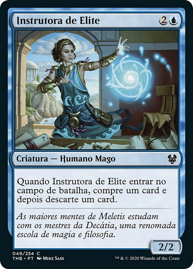 Instrutora de Elite