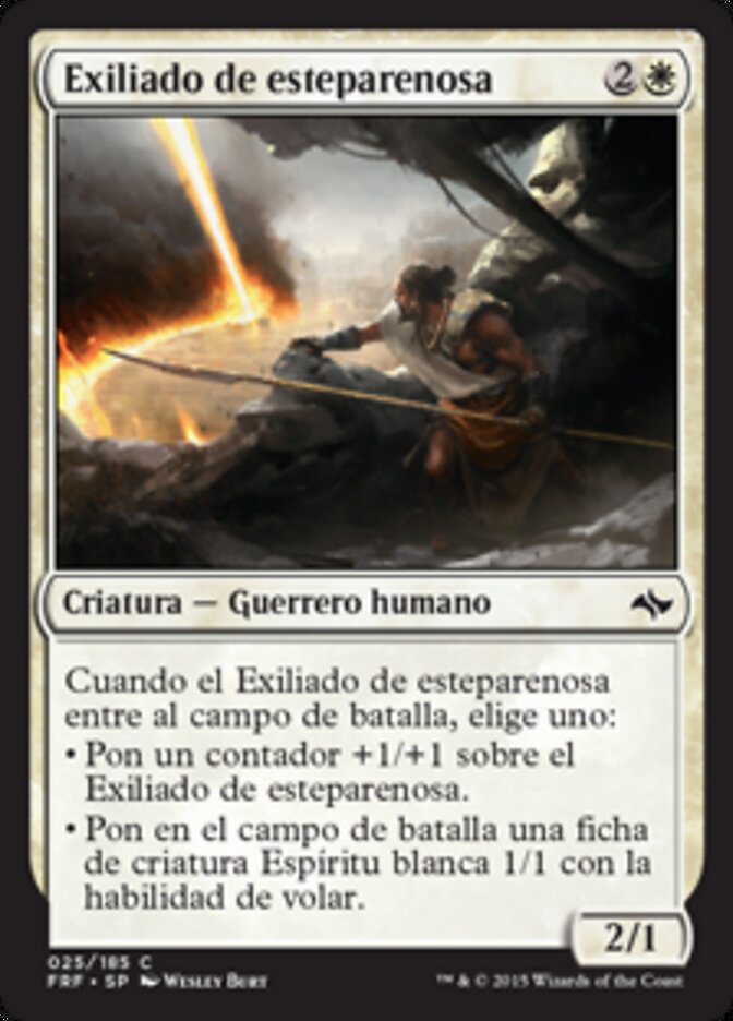 Exiliado de esteparenosa