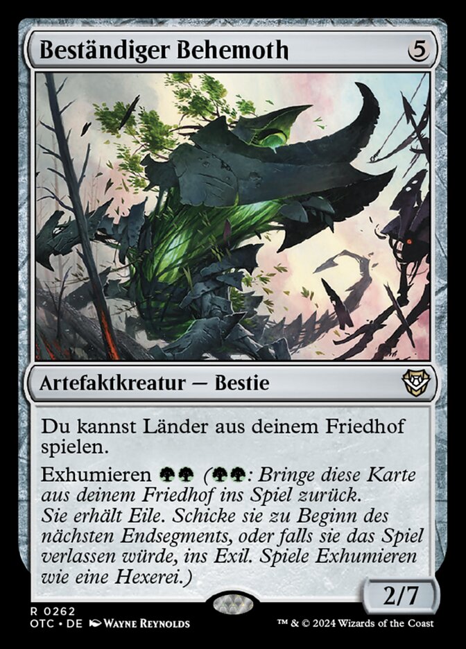 Beständiger Behemoth