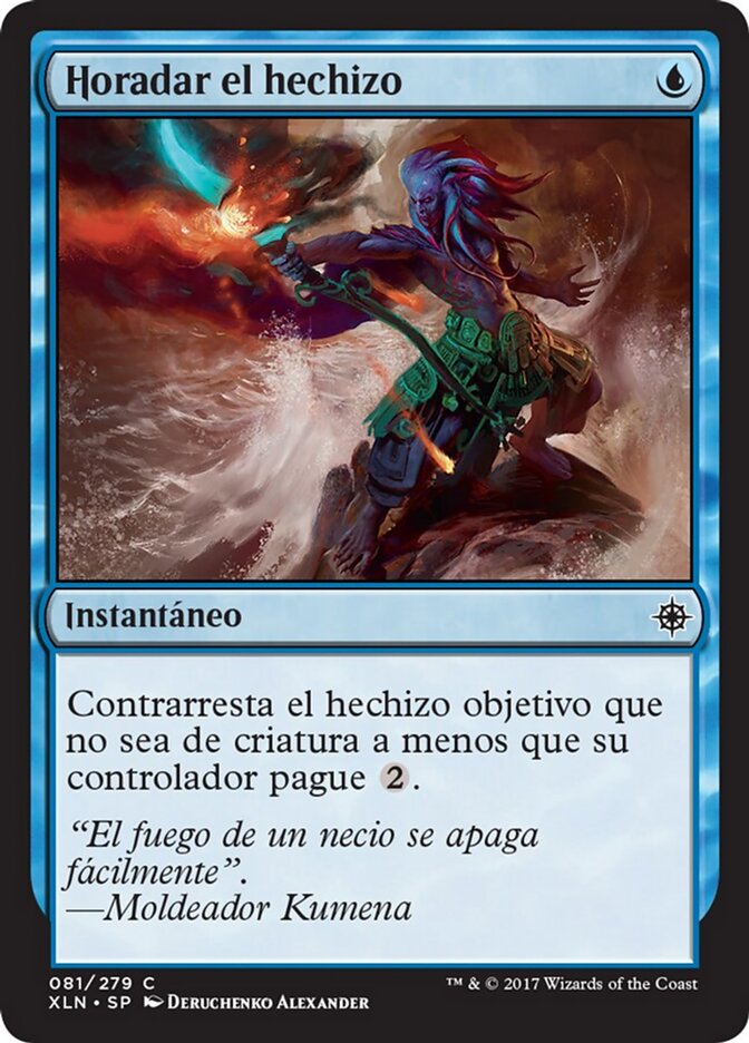 Horadar el hechizo