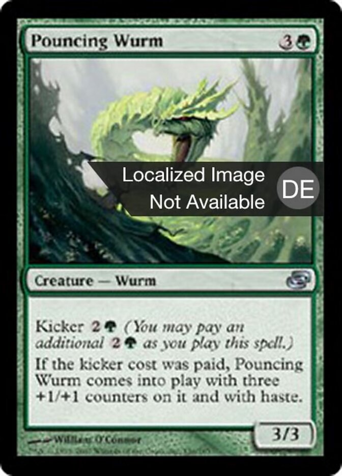 Herabstoßender Wurm