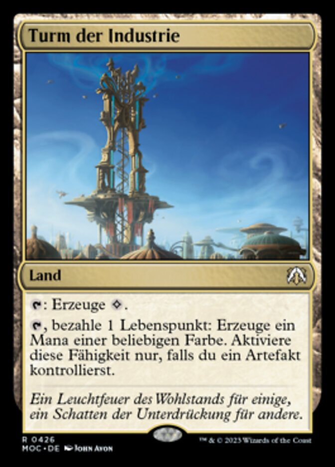 Turm der Industrie
