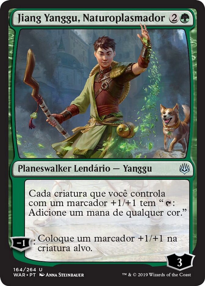 Jiang Yanggu, Naturoplasmador