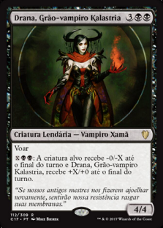 Drana, Grão-vampiro Kalastria