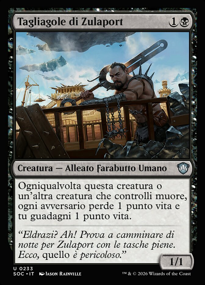 Tagliagole di Zulaport