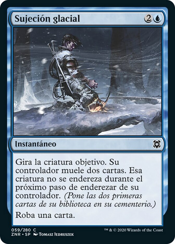 Sujeción glacial