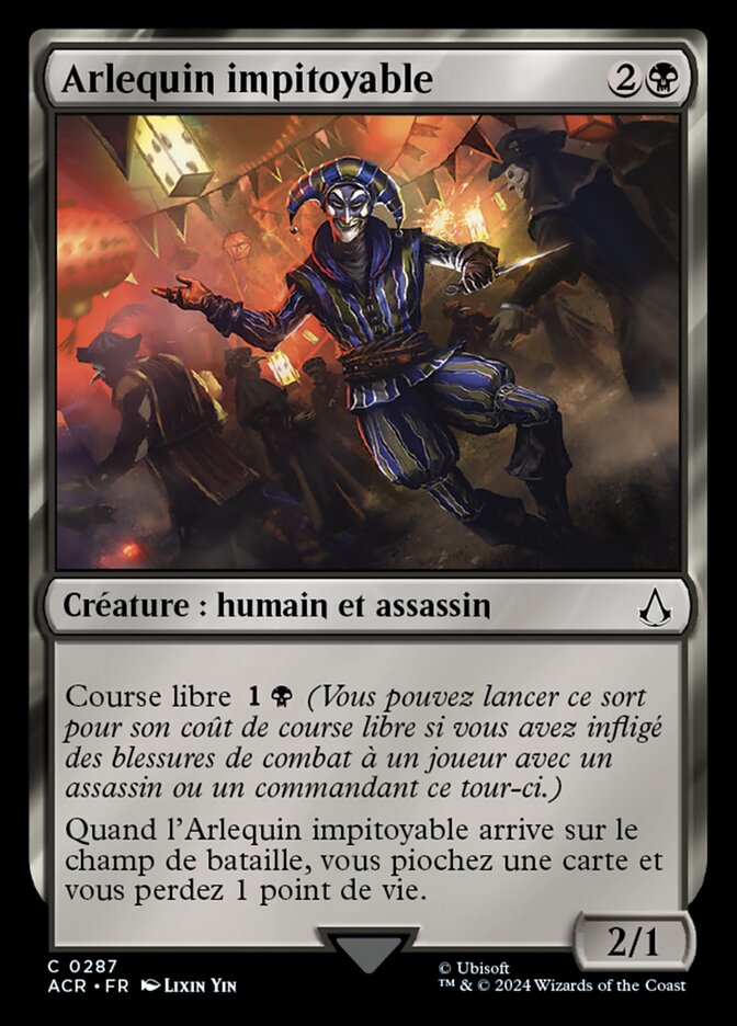 Arlequin impitoyable