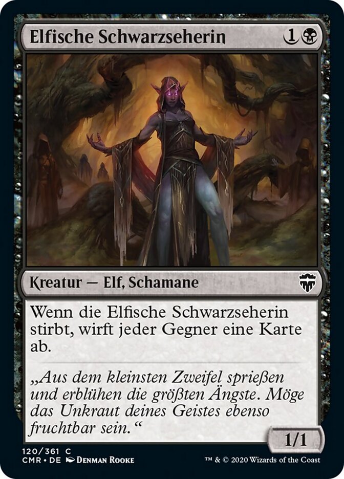 Elfische Schwarzseherin