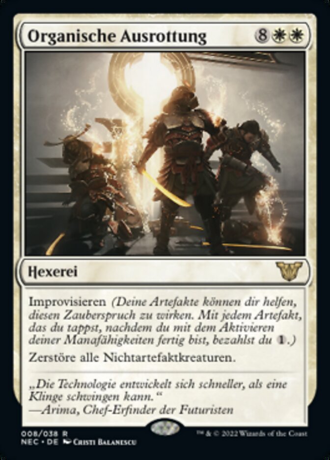 Organische Ausrottung