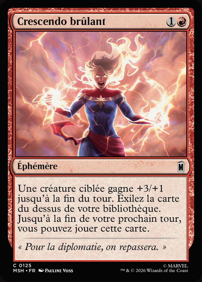 Crescendo brûlant