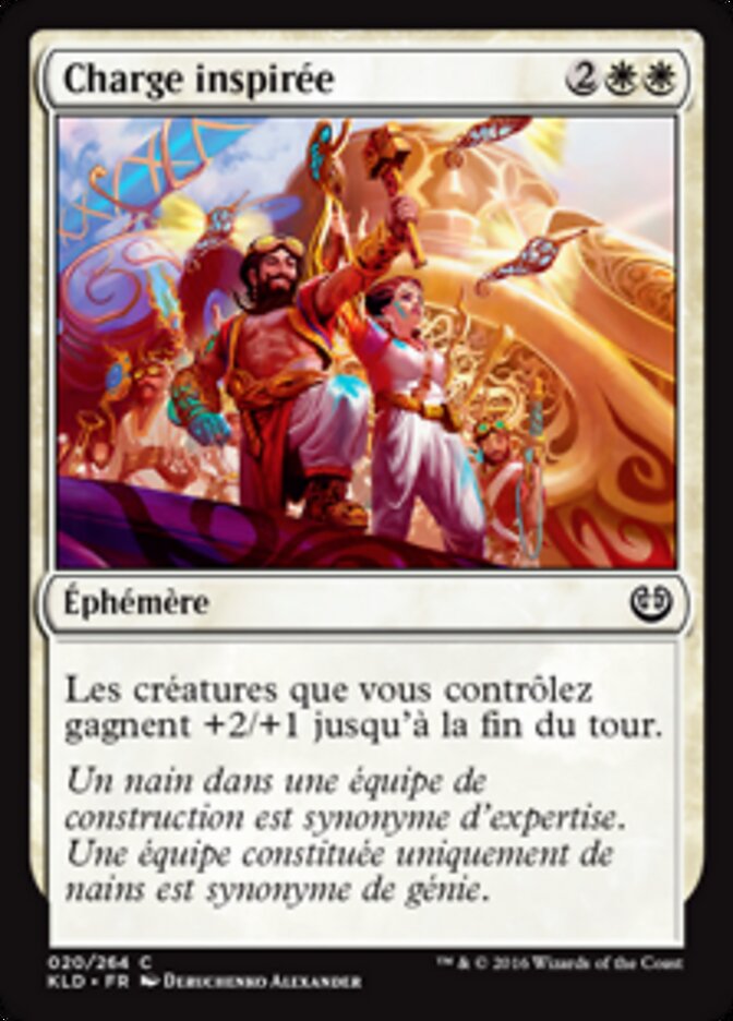 Charge inspirée