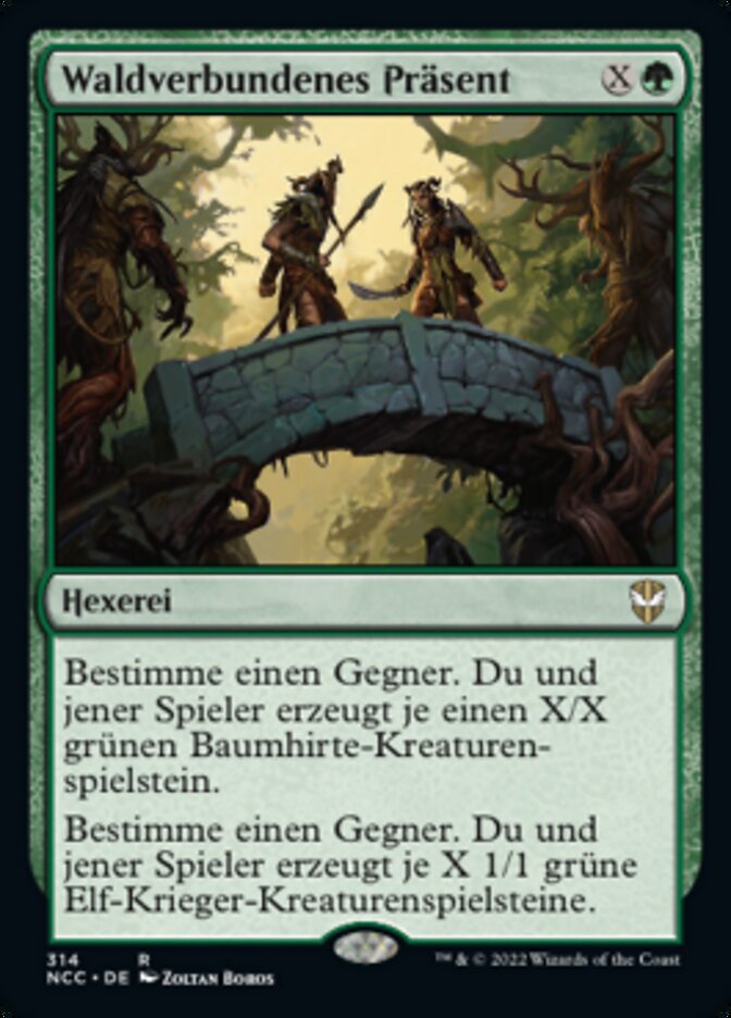 Waldverbundenes Präsent