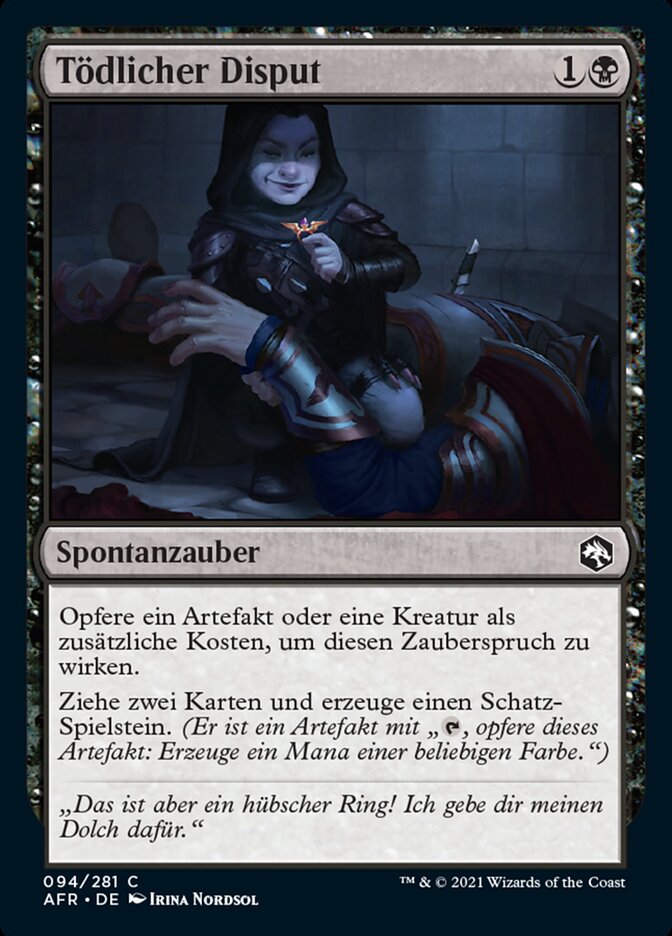 Tödlicher Disput