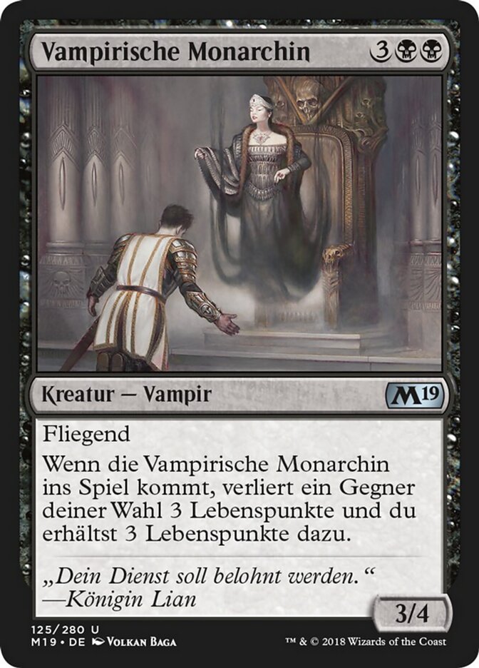 Vampirische Monarchin