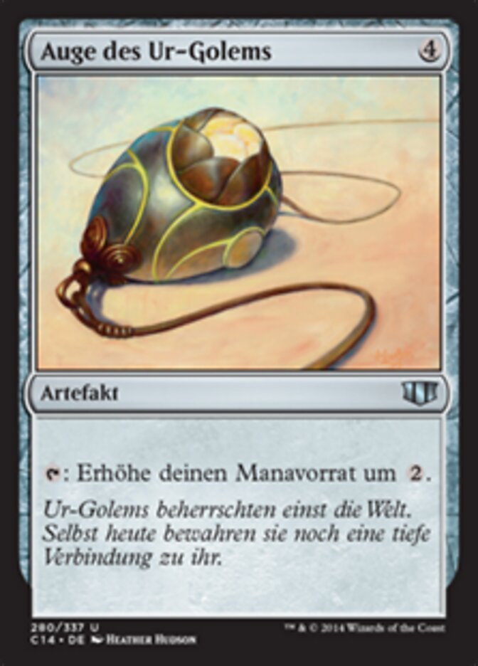 Auge des Ur-Golems