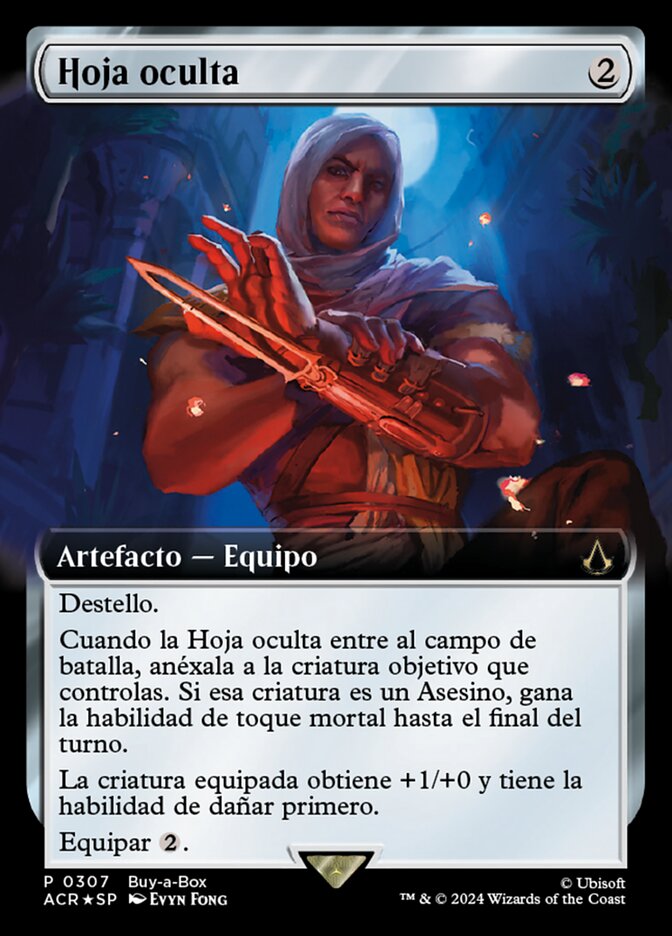 Hoja oculta