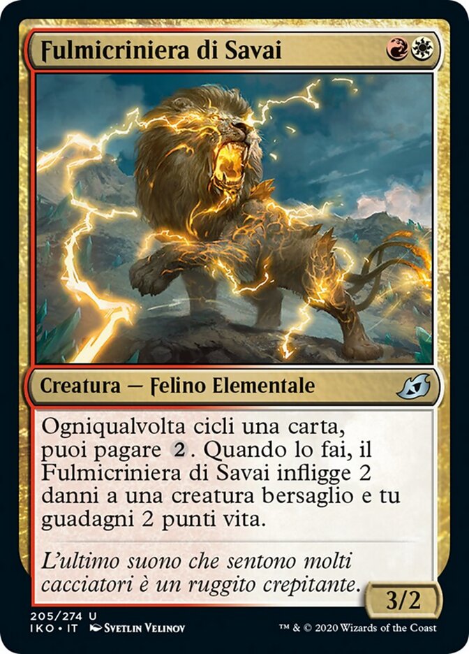 Fulmicriniera di Savai