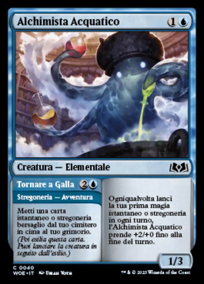 Aquatic Alchemist // Bubble Up