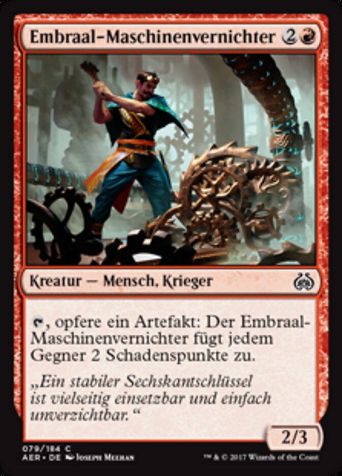 Embraal-Maschinenvernichter