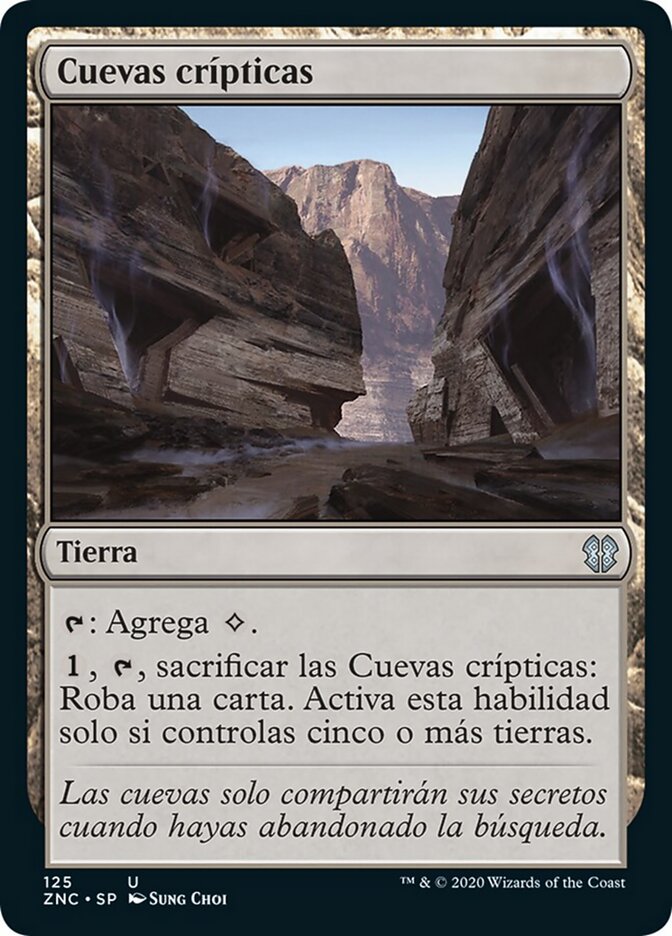 Cuevas crípticas