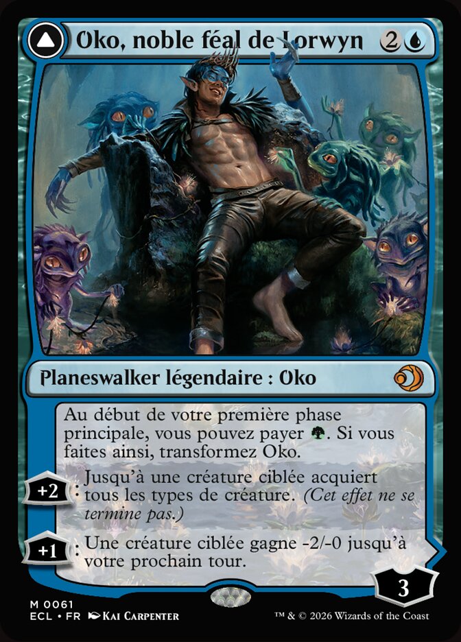 Oko, Lorwyn Liege // Oko, Shadowmoor Scion