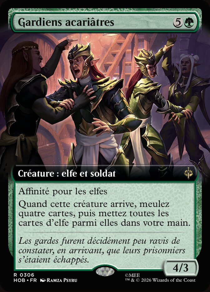 Gardiens acariâtres