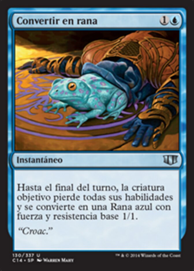 Convertir en rana