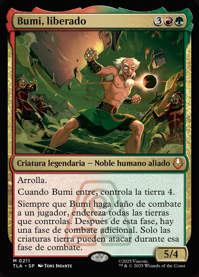 Bumi, liberado