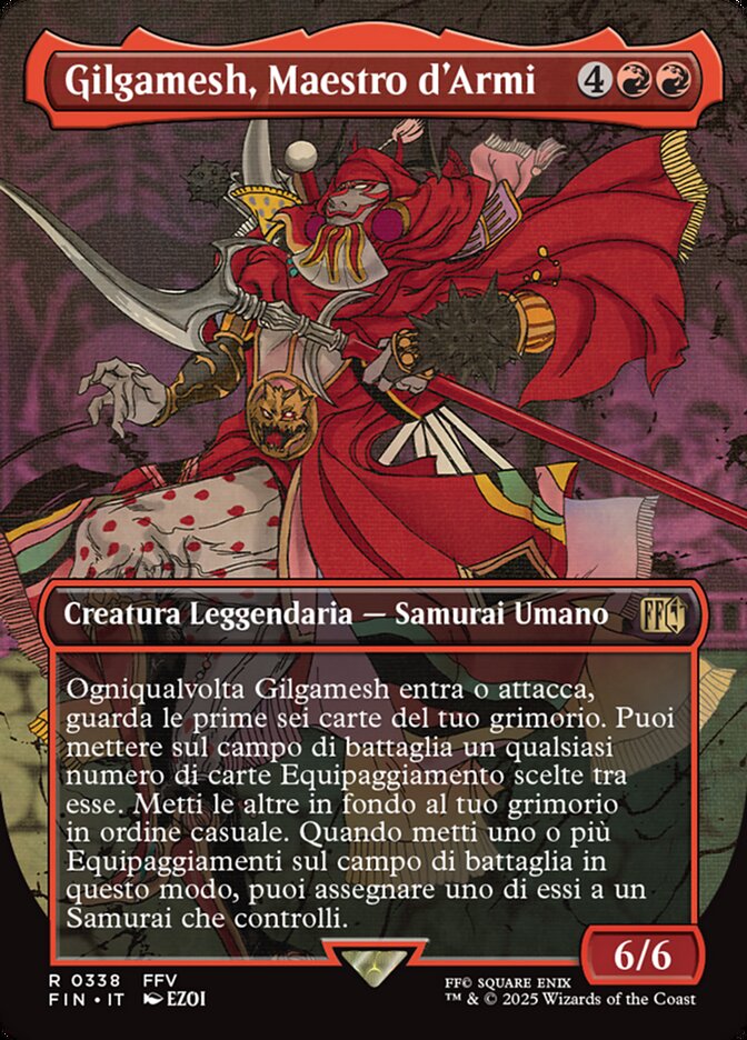 Gilgamesh, Maestro d'Armi