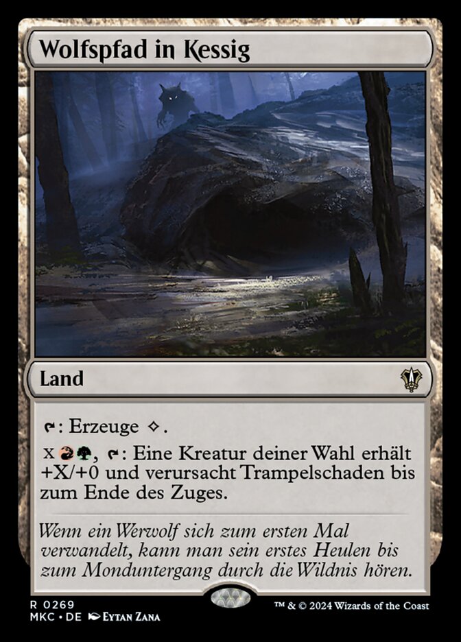 Wolfspfad in Kessig