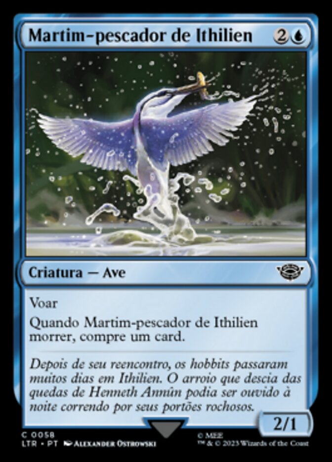 Martim-pescador de Ithilien