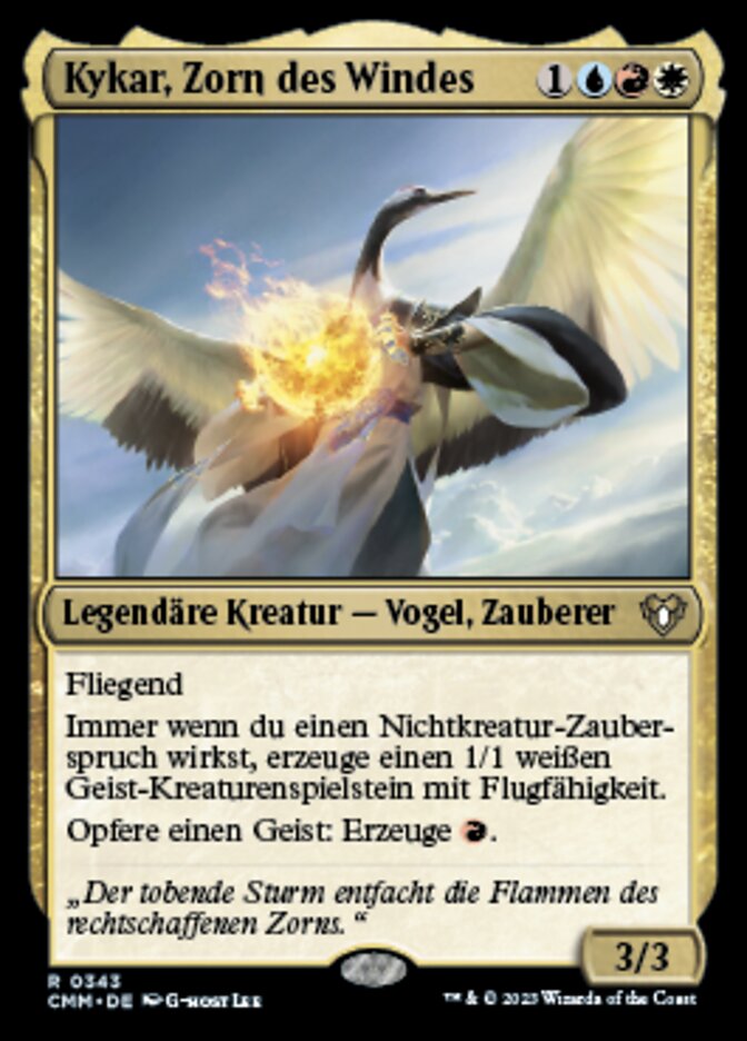 Kykar, Zorn des Windes