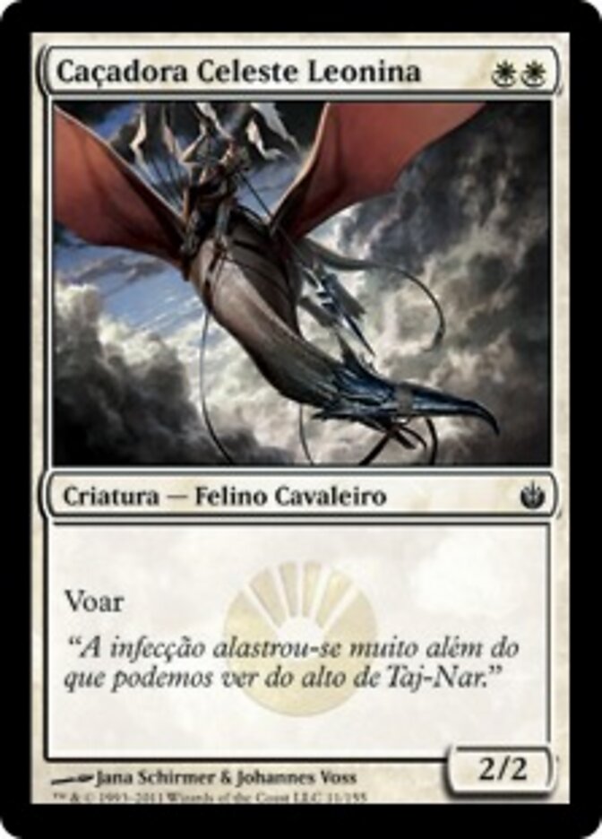 Caçadora Celeste Leonina