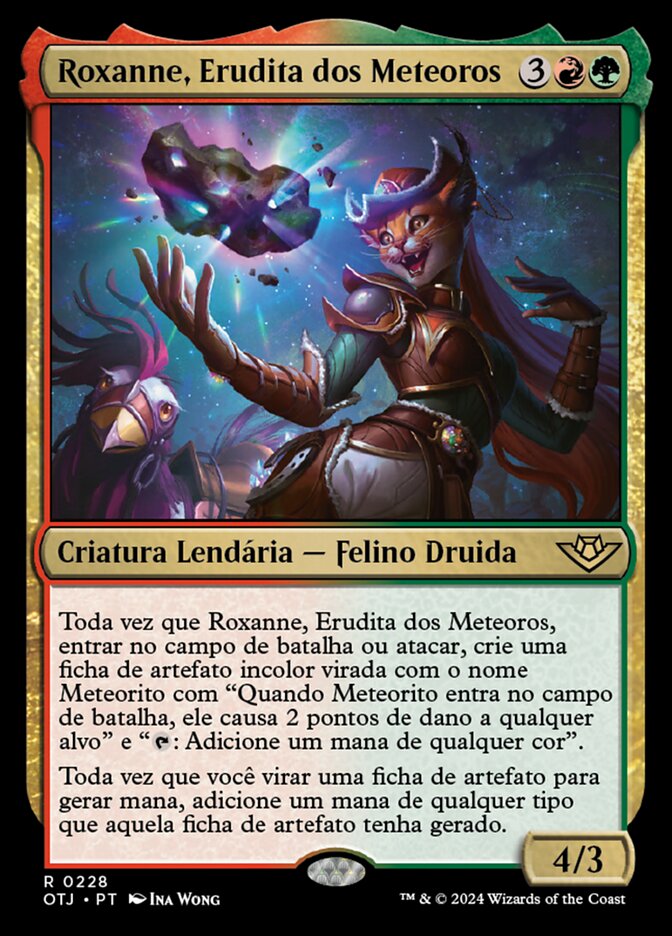 Roxanne, Erudita dos Meteoros
