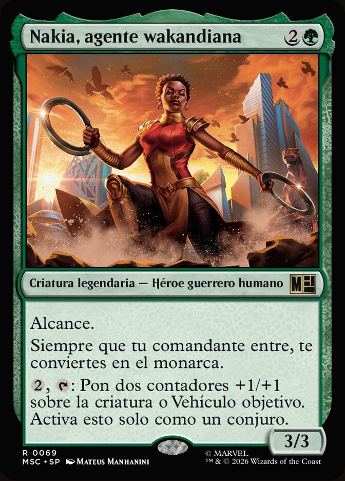 Nakia, agente wakandiana