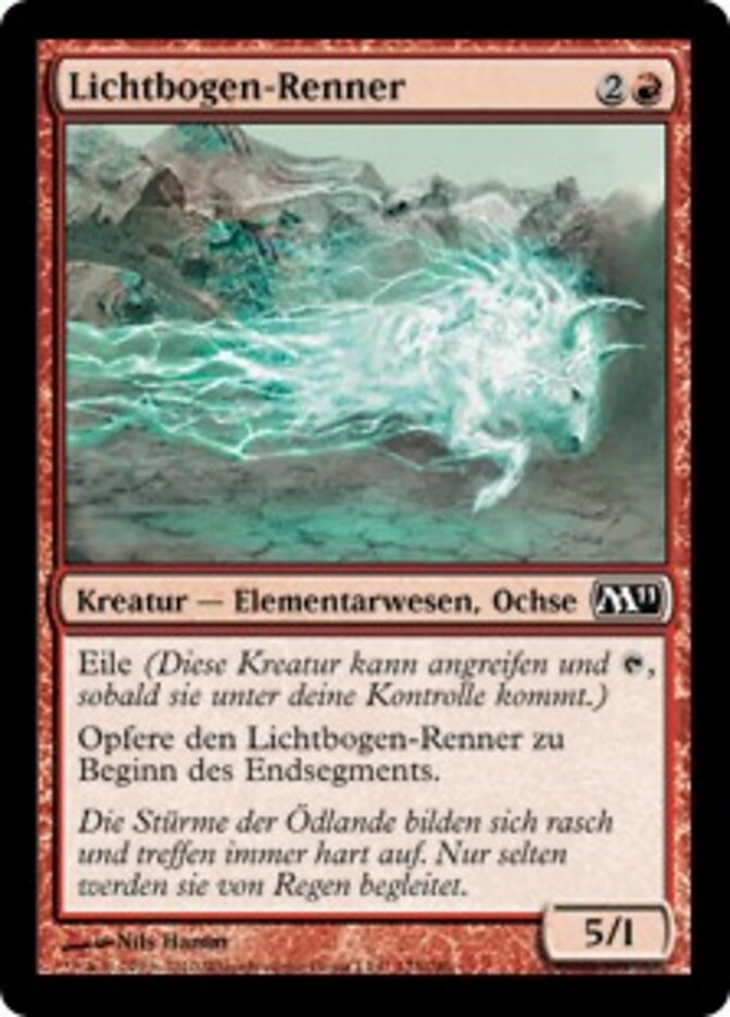 Lichtbogen-Renner