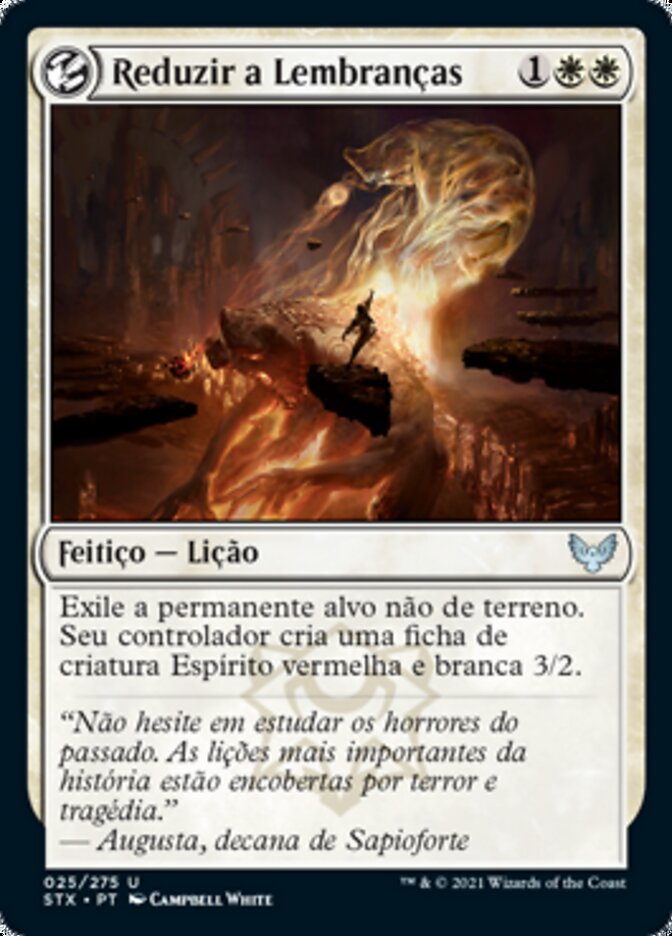 Reduzir a Lembranças