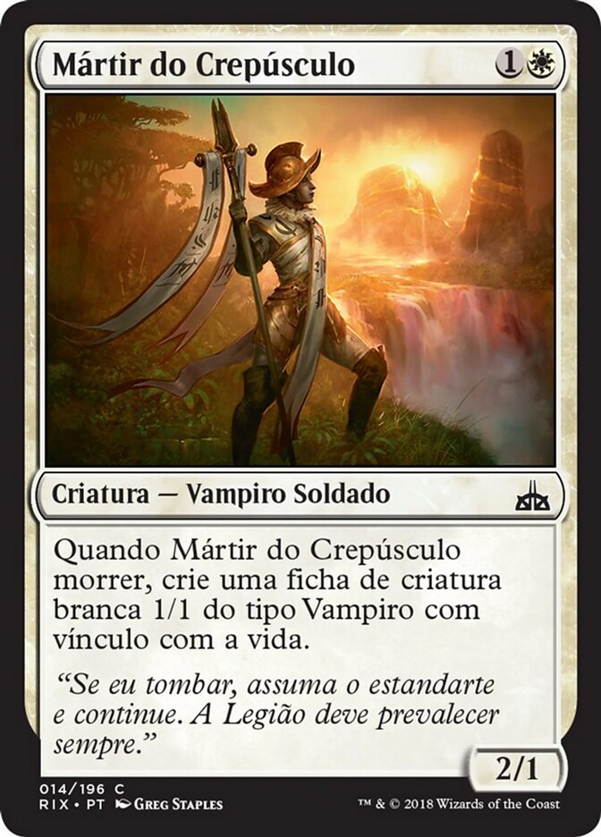 Mártir do Crepúsculo