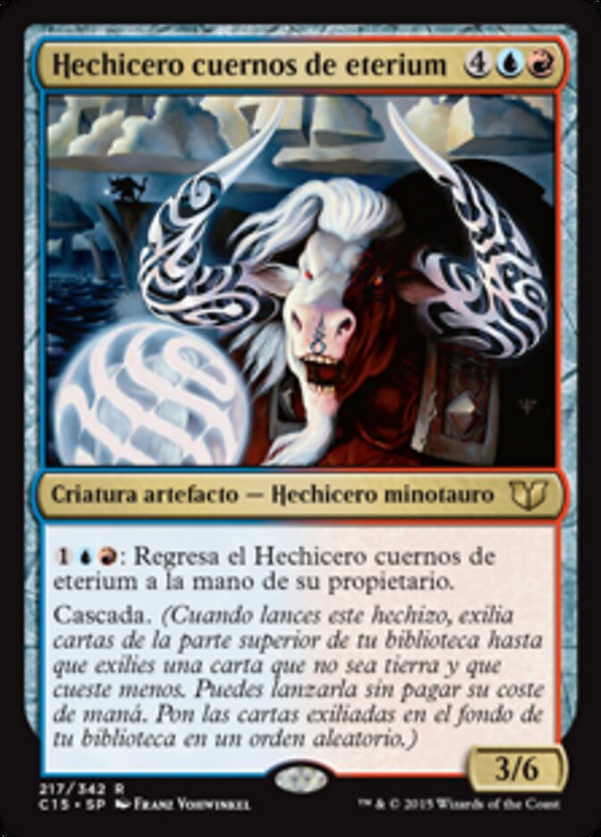 Hechicero cuernos de eterium