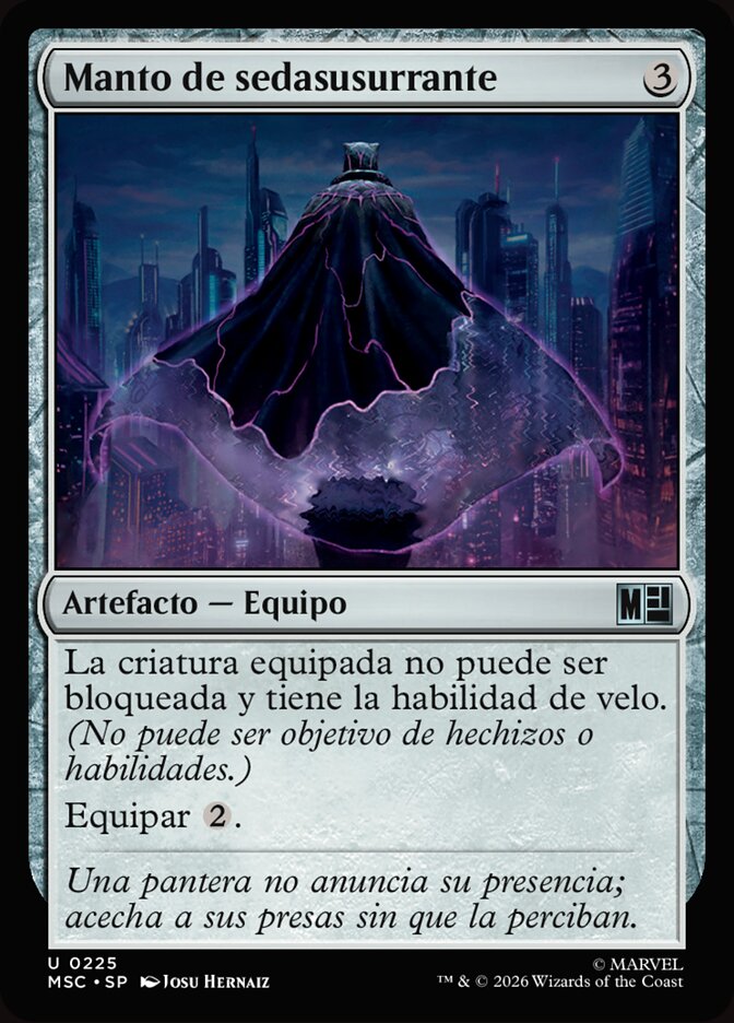 Manto de sedasusurrante