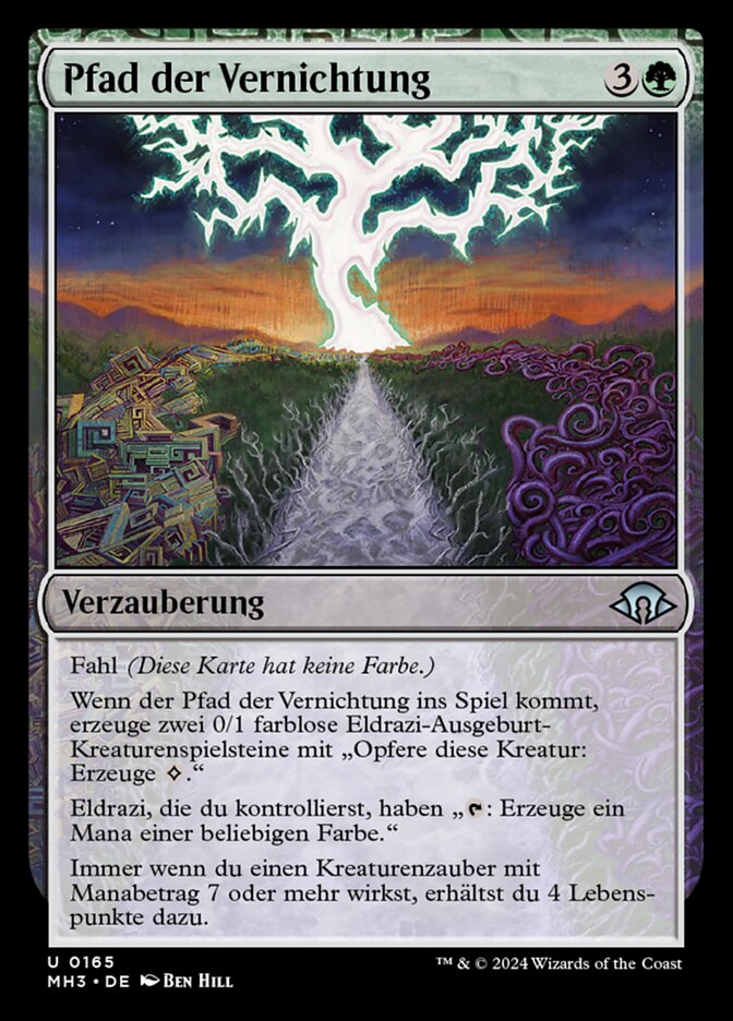 Pfad der Vernichtung