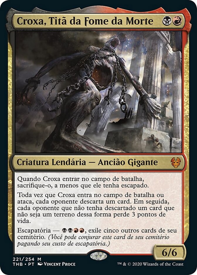 Croxa, Titã da Fome da Morte