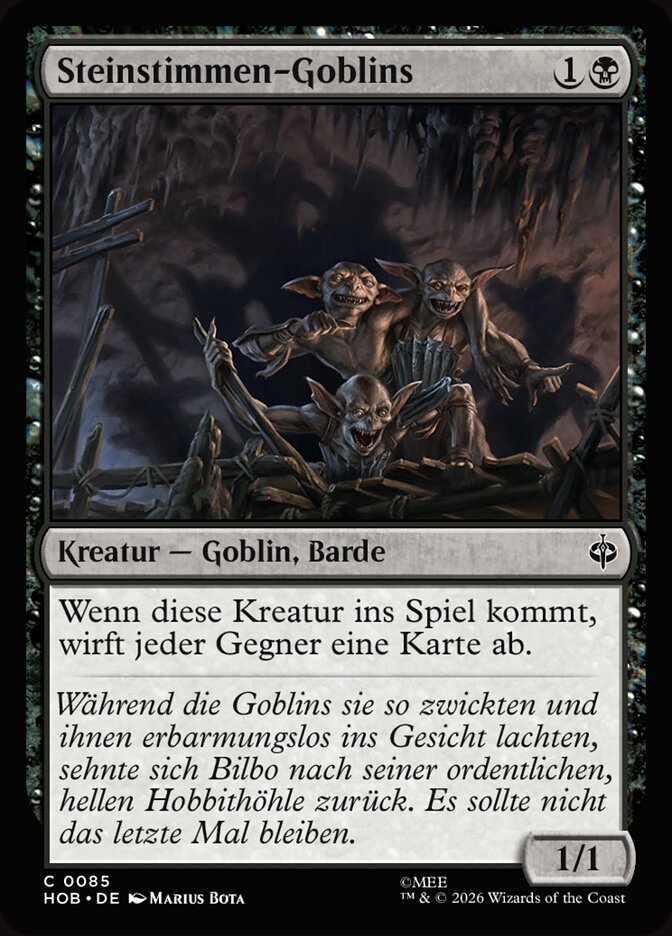 Steinstimmen-Goblins