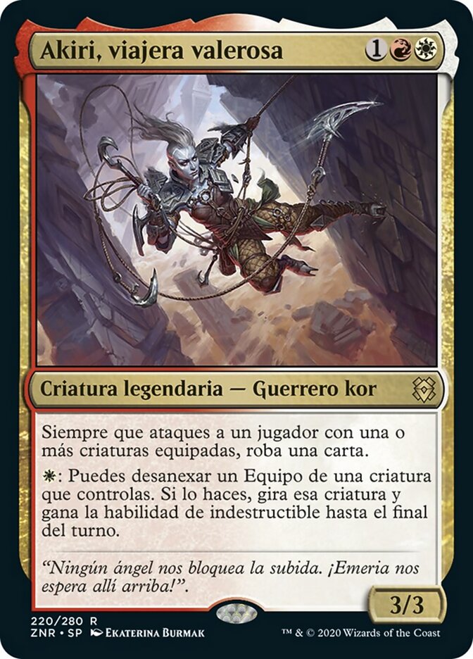 Akiri, viajera valerosa