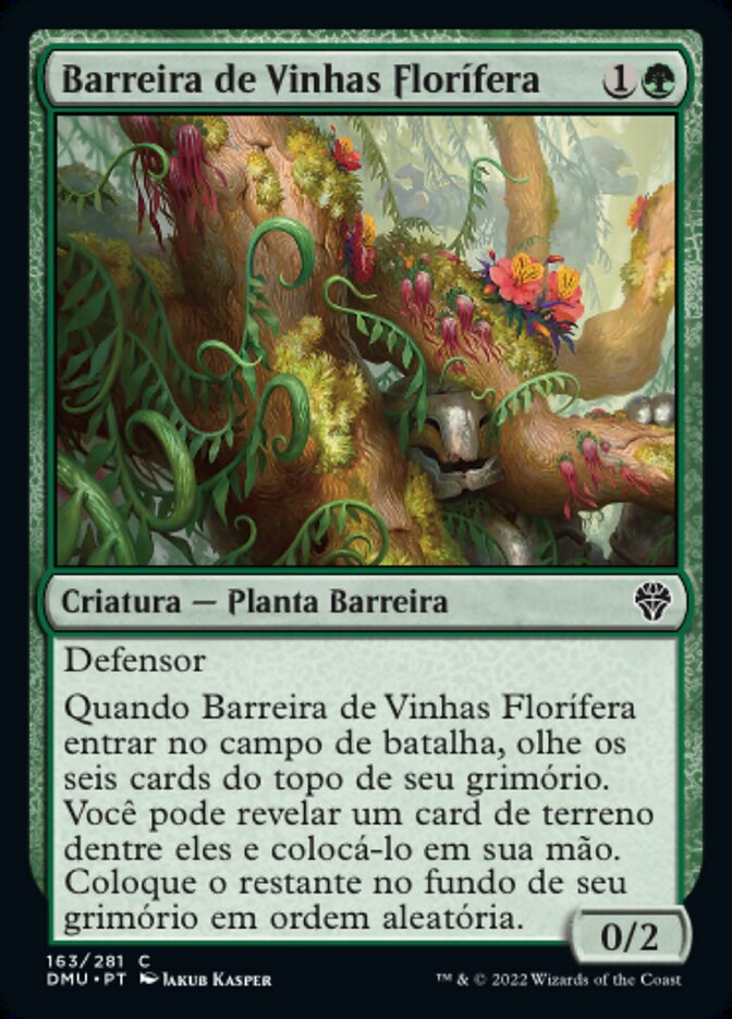 Barreira de Vinhas Florífera