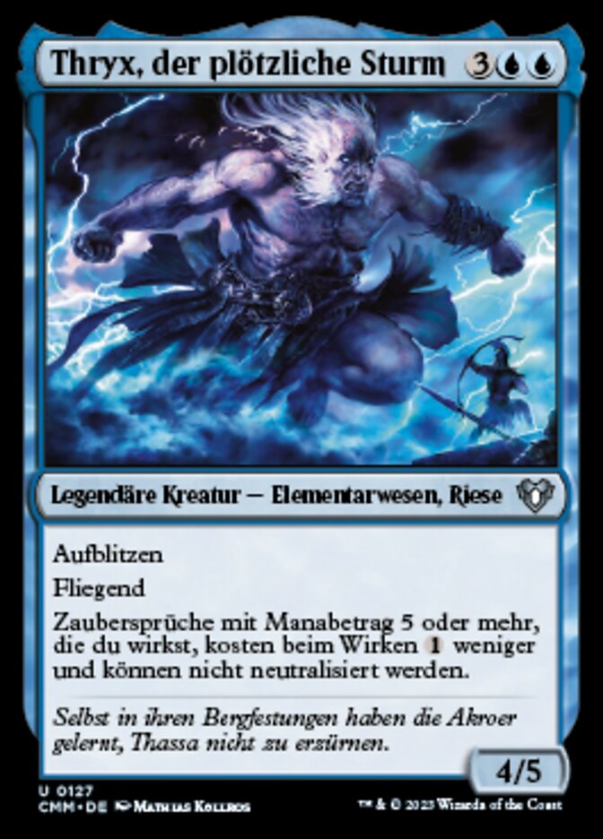Thryx, der plötzliche Sturm