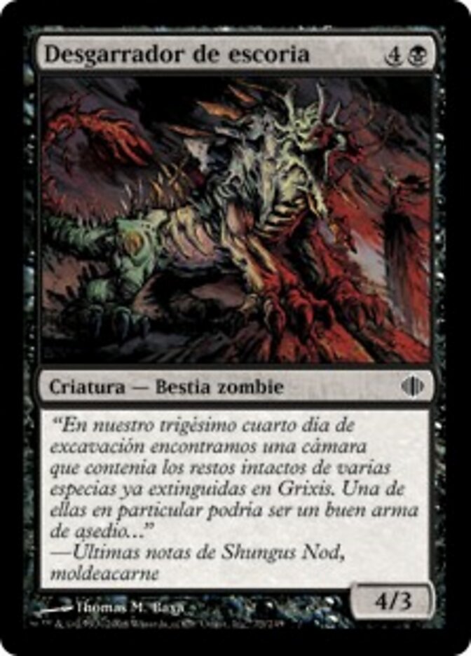 Desgarrador de escoria