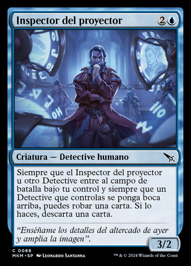 Inspector del proyector