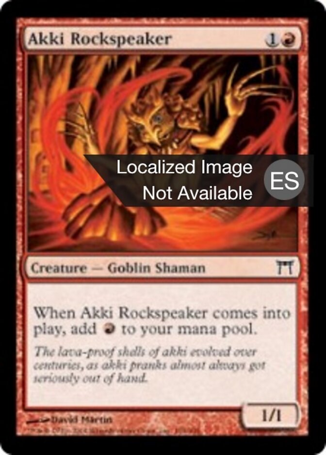 Rocahablante akki